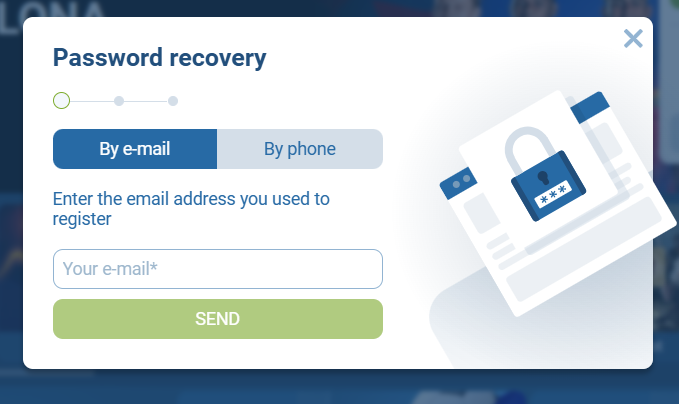 Password recovery Password recovery