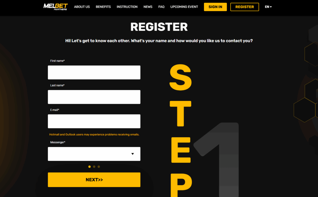 register on Melbet Affiliate Program register on Melbet Affiliate Program