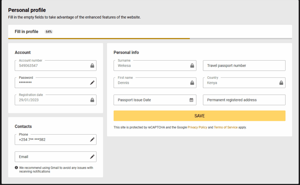 My Profile Melbet Personal Account