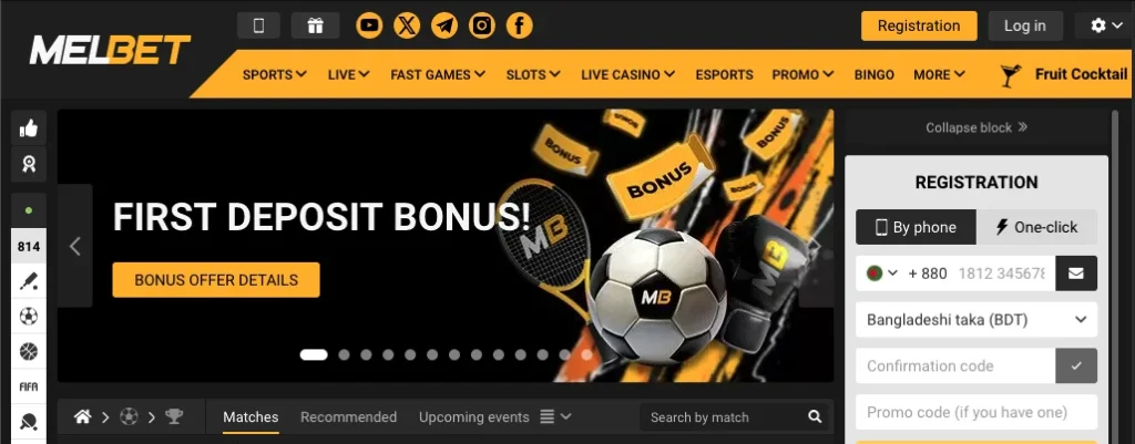 melbet official website