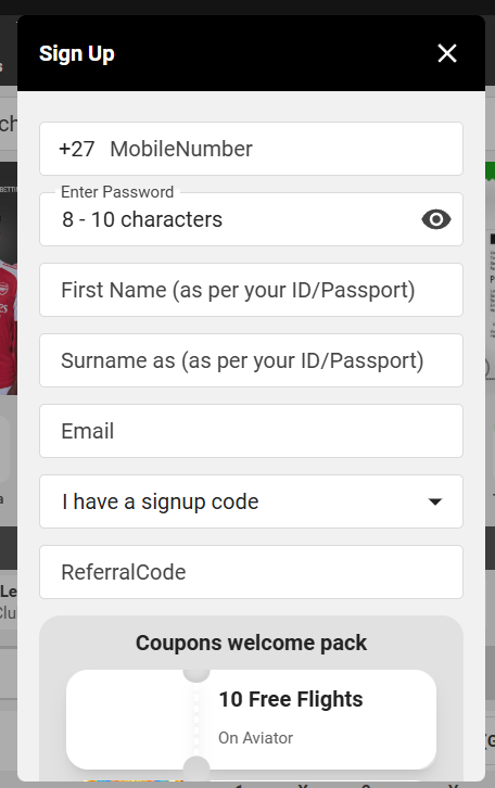 registration Betway registration Betway