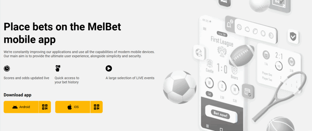 Melbet App for Android Melbet App for Android