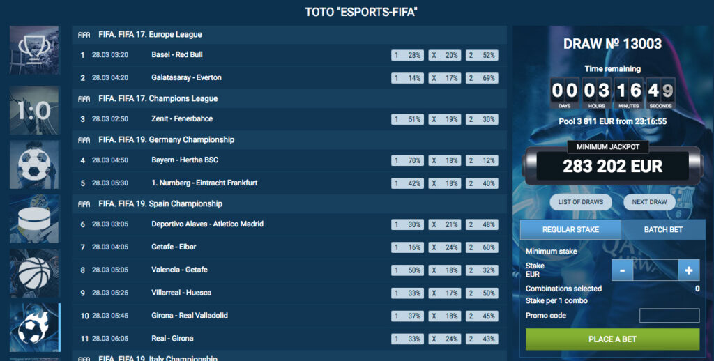 Draw strategy Draw strategy