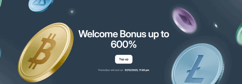 Welcome Bonus up to 600% by 1WIN Welcome Bonus up to 600% by 1WIN