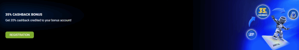 35% Cashback Bonus for AirTM Deposits by 1xBet