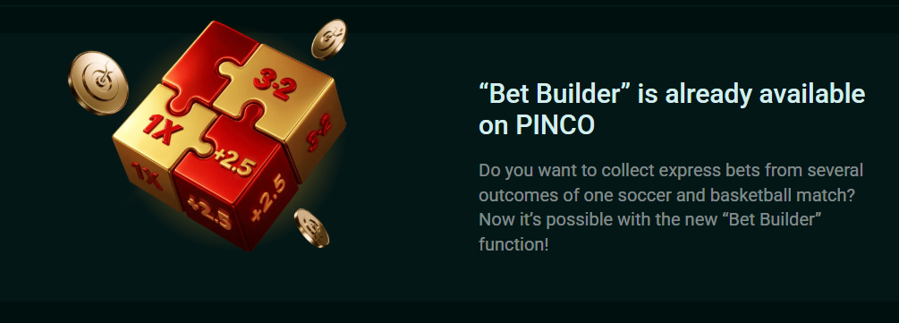 Bet Builder by Pin-Up