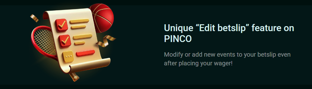 Unique “Edit betslip” feature on Pin-Up Unique “Edit betslip” feature on Pin-Up