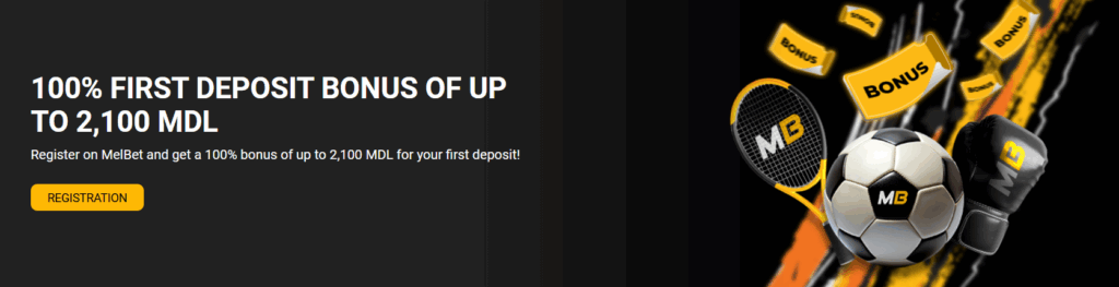 100% First Deposit Bonus by Melbet 