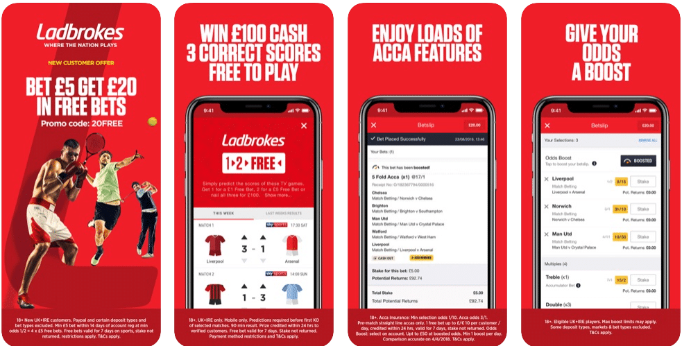 Ladbrokes app