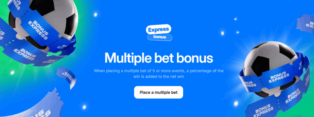 Multiple Bet Bonus by 1WIN Multiple Bet Bonus by 1WIN