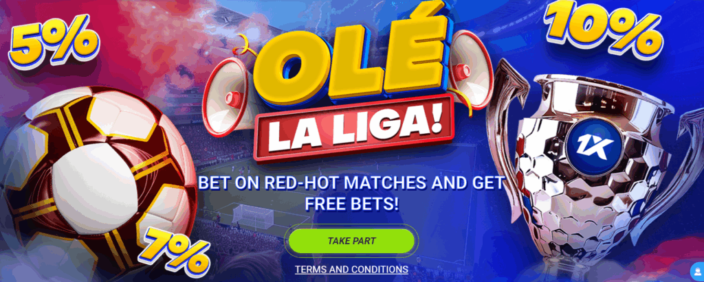 Olé, La Liga! by 1xBet 