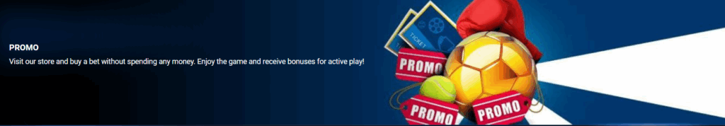 Promo Code Store at 1xBet