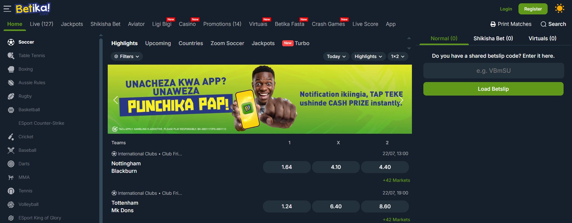 Main page Betika Main page Betika