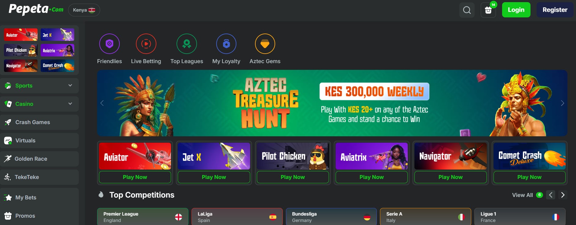 Main Page Pepeta