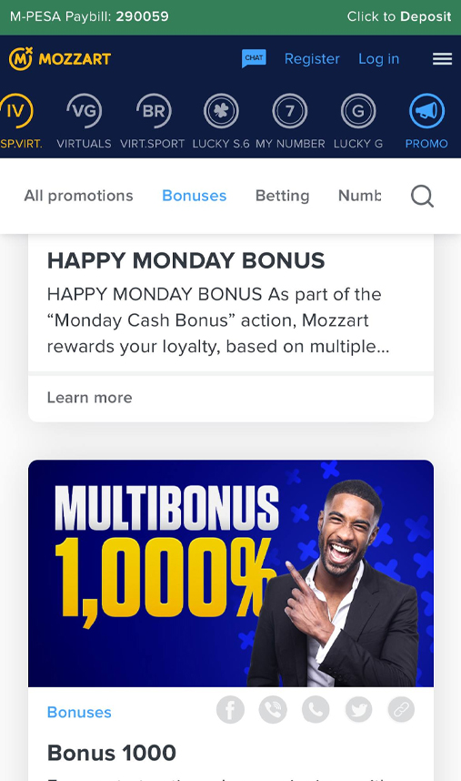 Multibonus at Mozzart Bet