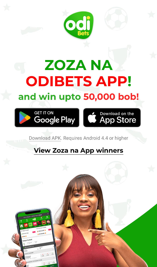 Downloading the Odibets app Downloading the Odibets app